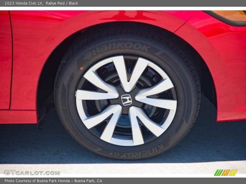 Rallye Red / Black 2023 Honda Civic LX