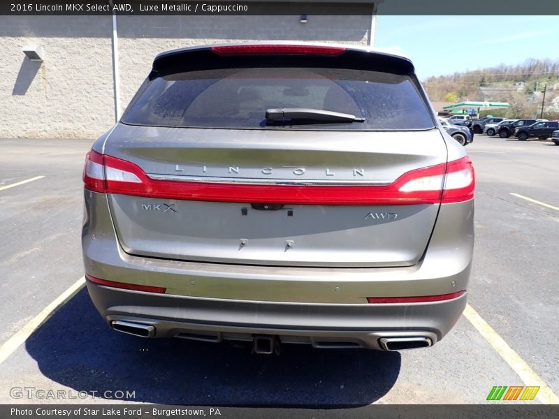Luxe Metallic / Cappuccino 2016 Lincoln MKX Select AWD