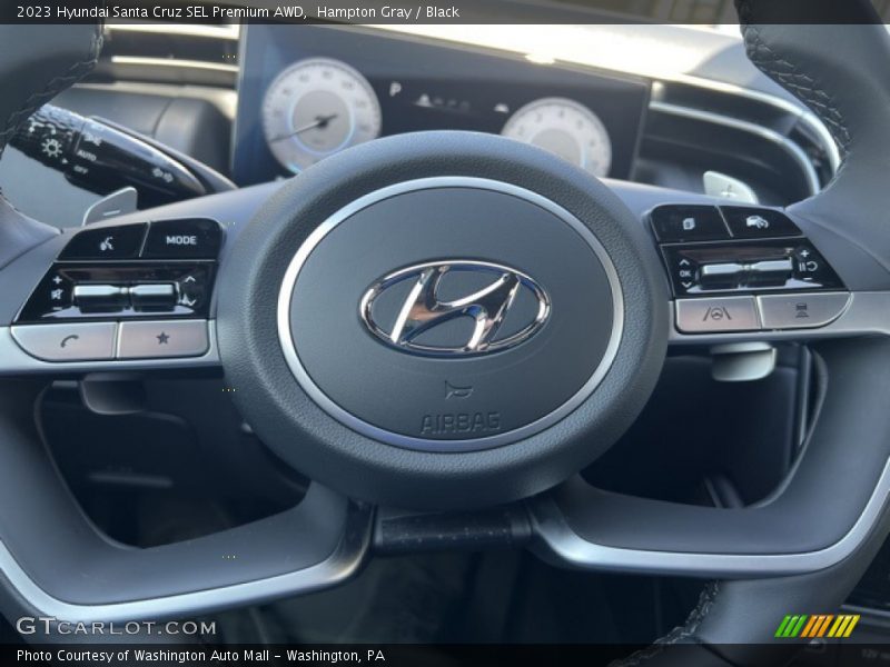Hampton Gray / Black 2023 Hyundai Santa Cruz SEL Premium AWD