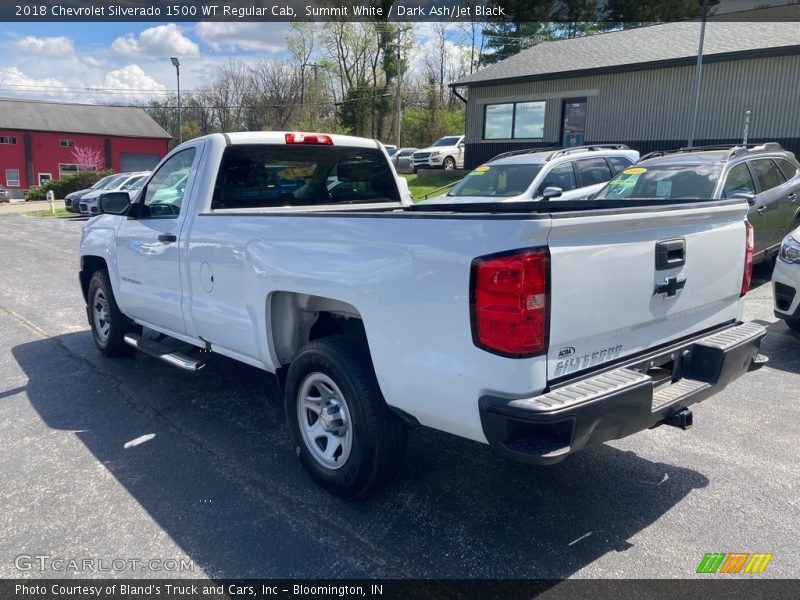Summit White / Dark Ash/Jet Black 2018 Chevrolet Silverado 1500 WT Regular Cab