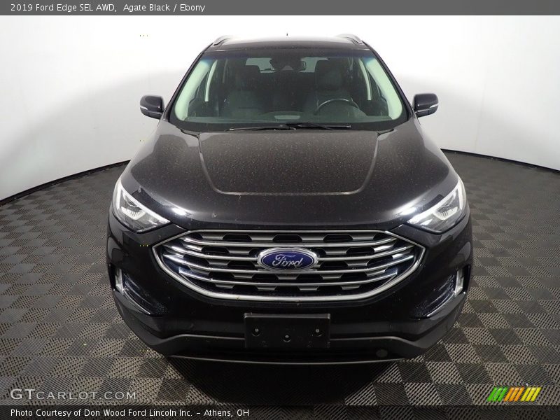 Agate Black / Ebony 2019 Ford Edge SEL AWD