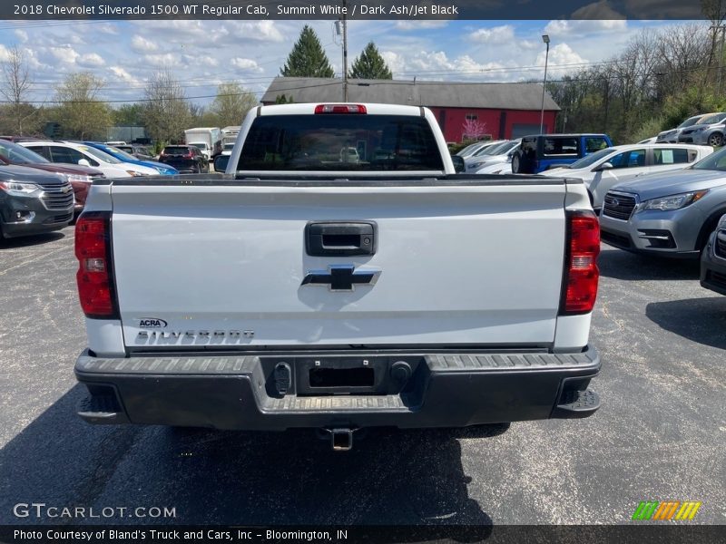 Summit White / Dark Ash/Jet Black 2018 Chevrolet Silverado 1500 WT Regular Cab