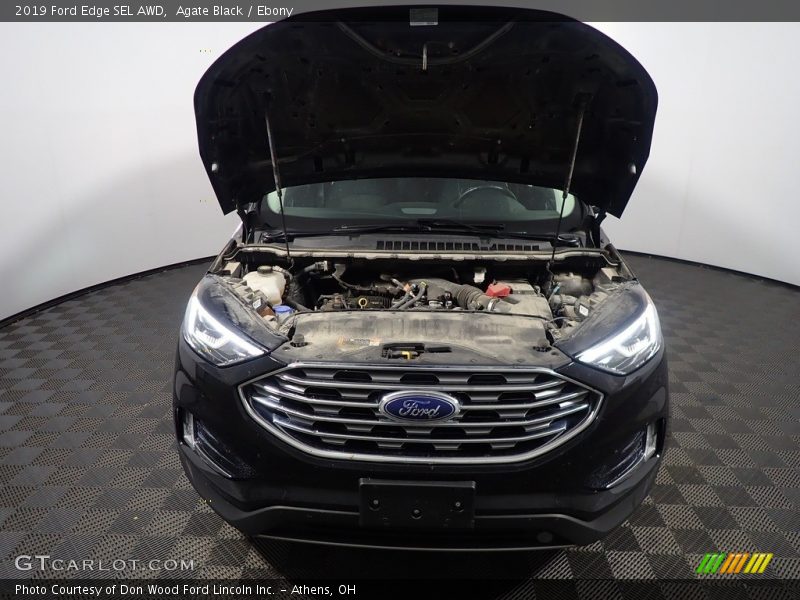 Agate Black / Ebony 2019 Ford Edge SEL AWD