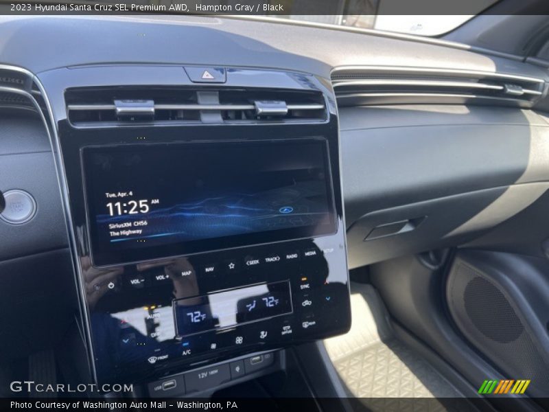 Hampton Gray / Black 2023 Hyundai Santa Cruz SEL Premium AWD