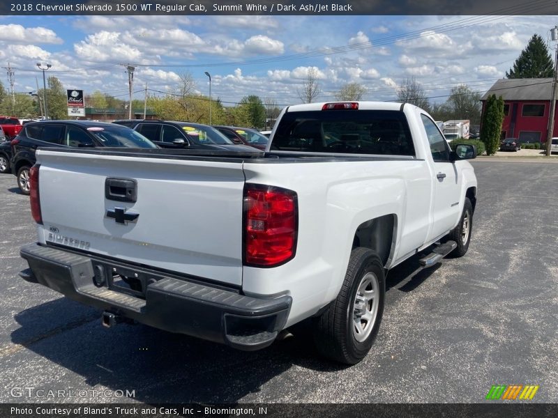 Summit White / Dark Ash/Jet Black 2018 Chevrolet Silverado 1500 WT Regular Cab