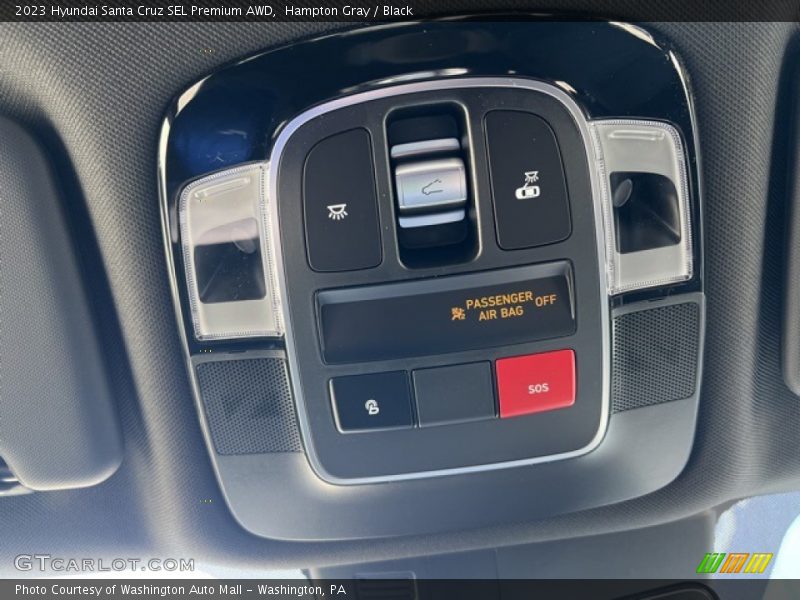 Hampton Gray / Black 2023 Hyundai Santa Cruz SEL Premium AWD
