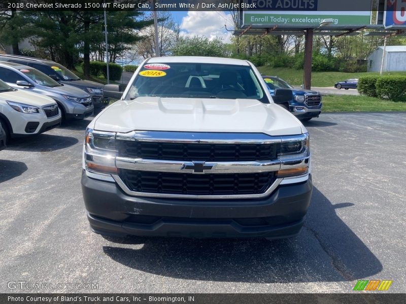 Summit White / Dark Ash/Jet Black 2018 Chevrolet Silverado 1500 WT Regular Cab