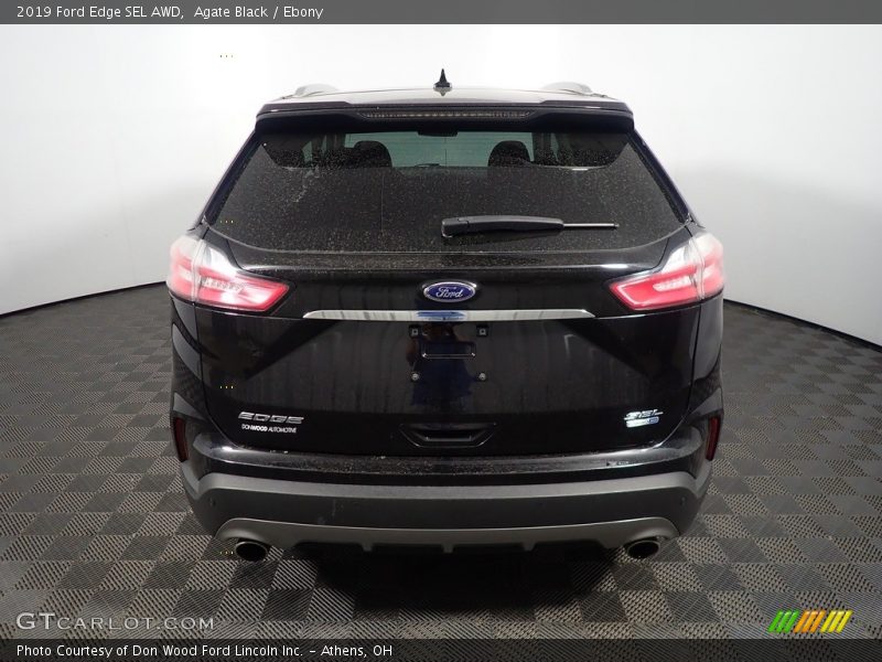 Agate Black / Ebony 2019 Ford Edge SEL AWD