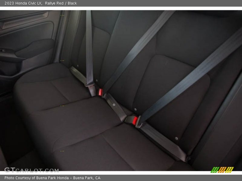 Rallye Red / Black 2023 Honda Civic LX