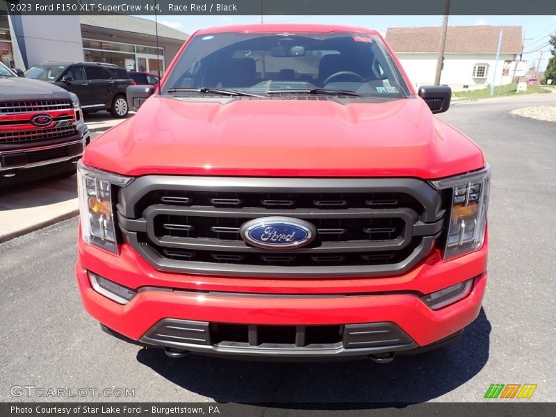 Race Red / Black 2023 Ford F150 XLT SuperCrew 4x4