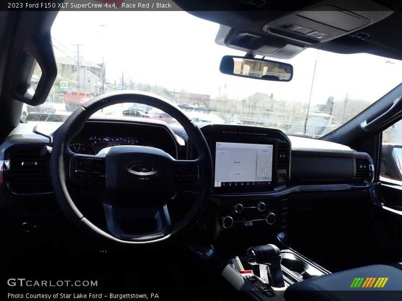 Race Red / Black 2023 Ford F150 XLT SuperCrew 4x4