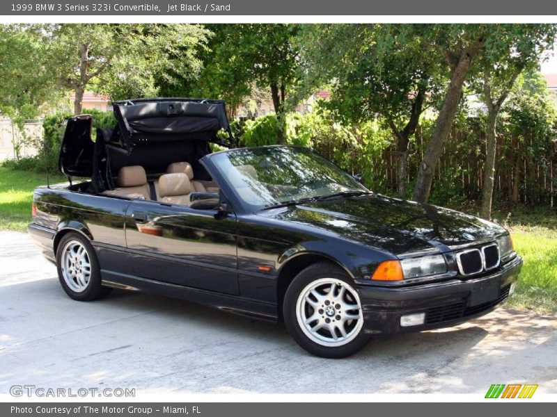 Jet Black / Sand 1999 BMW 3 Series 323i Convertible