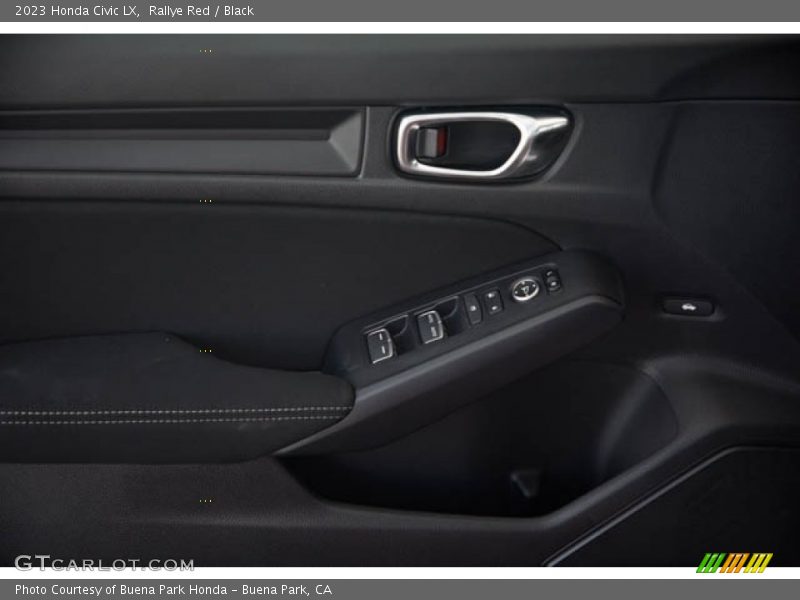 Rallye Red / Black 2023 Honda Civic LX