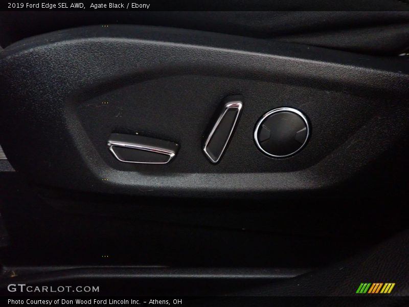 Agate Black / Ebony 2019 Ford Edge SEL AWD