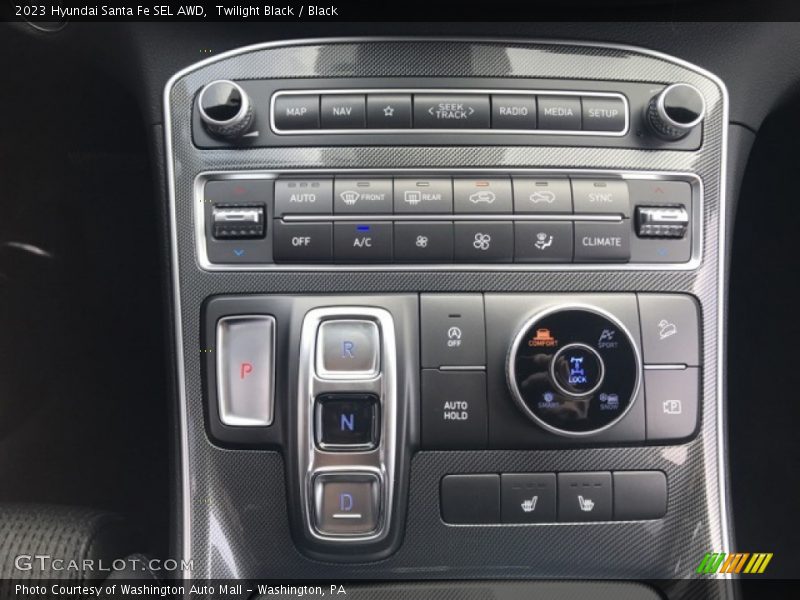 Twilight Black / Black 2023 Hyundai Santa Fe SEL AWD