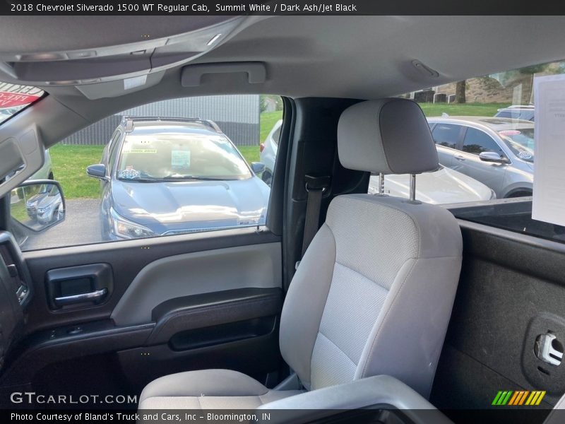Summit White / Dark Ash/Jet Black 2018 Chevrolet Silverado 1500 WT Regular Cab