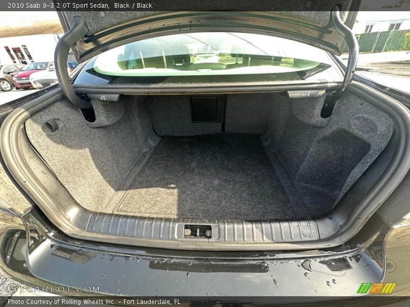  2010 9-3 2.0T Sport Sedan Trunk