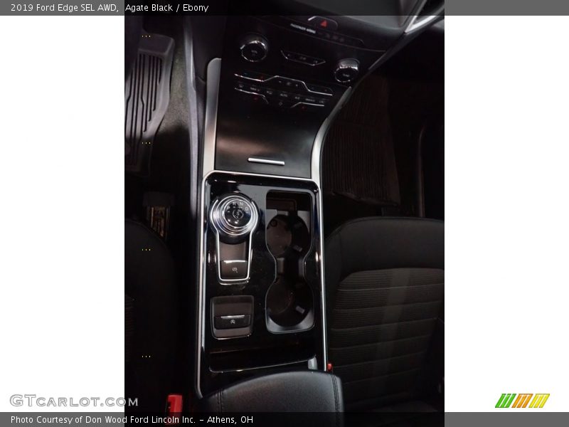 Agate Black / Ebony 2019 Ford Edge SEL AWD