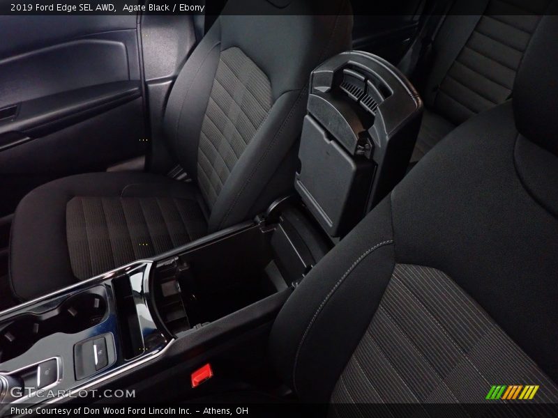 Agate Black / Ebony 2019 Ford Edge SEL AWD