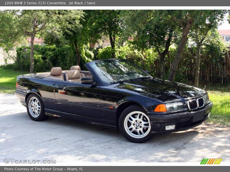 Jet Black / Sand 1999 BMW 3 Series 323i Convertible