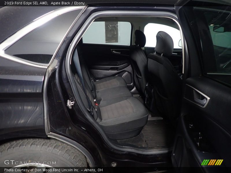 Agate Black / Ebony 2019 Ford Edge SEL AWD