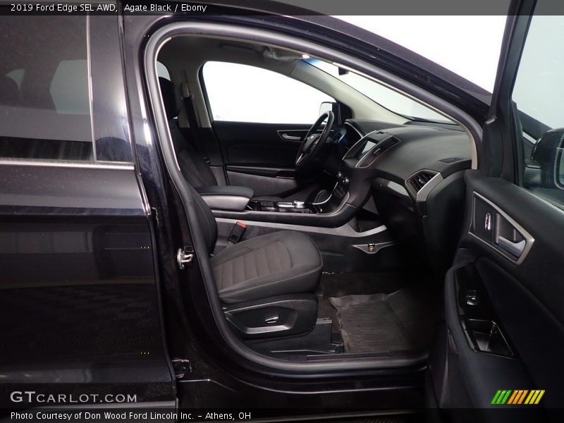 Agate Black / Ebony 2019 Ford Edge SEL AWD