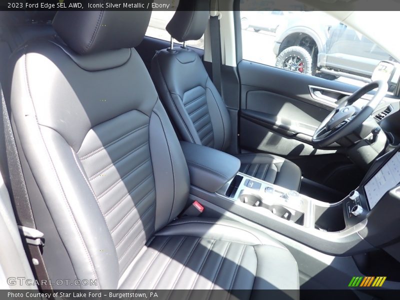Front Seat of 2023 Edge SEL AWD