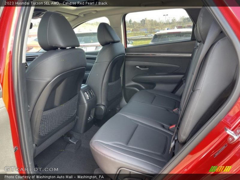 Calypso Red Pearl / Black 2023 Hyundai Tucson SEL AWD