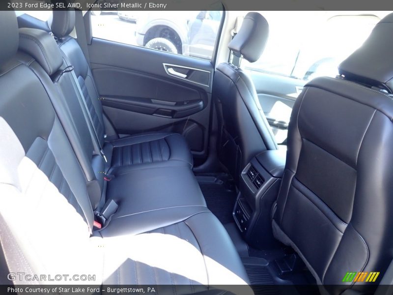 Rear Seat of 2023 Edge SEL AWD