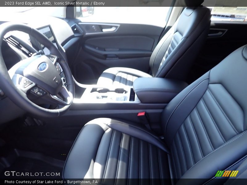 Iconic Silver Metallic / Ebony 2023 Ford Edge SEL AWD