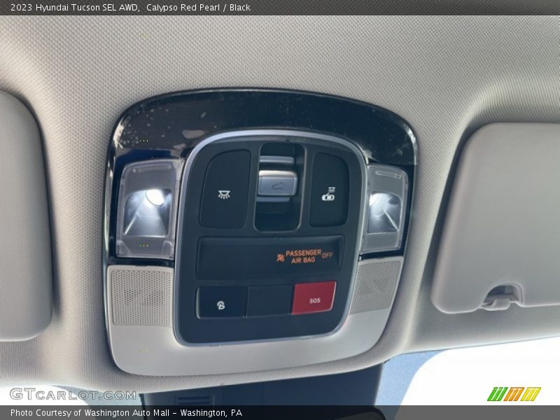 Calypso Red Pearl / Black 2023 Hyundai Tucson SEL AWD