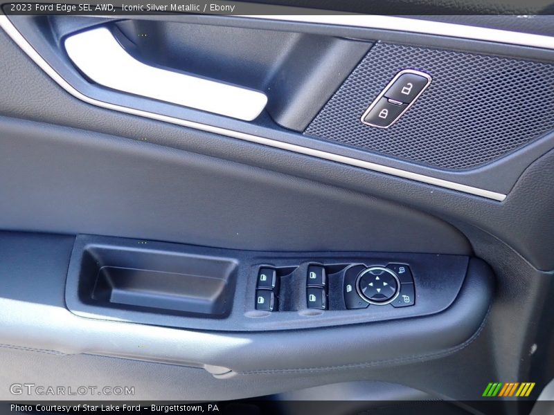 Iconic Silver Metallic / Ebony 2023 Ford Edge SEL AWD
