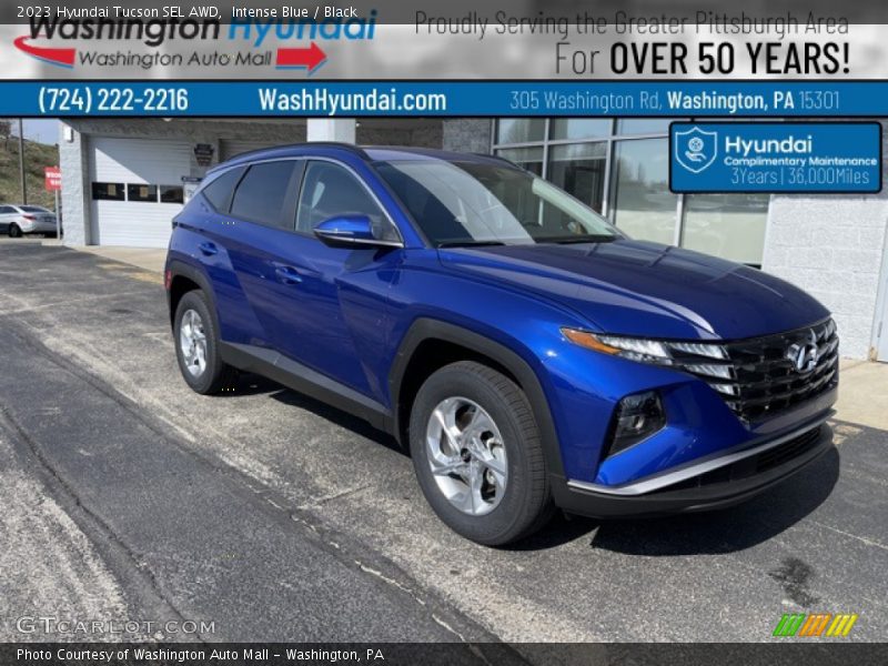 Intense Blue / Black 2023 Hyundai Tucson SEL AWD