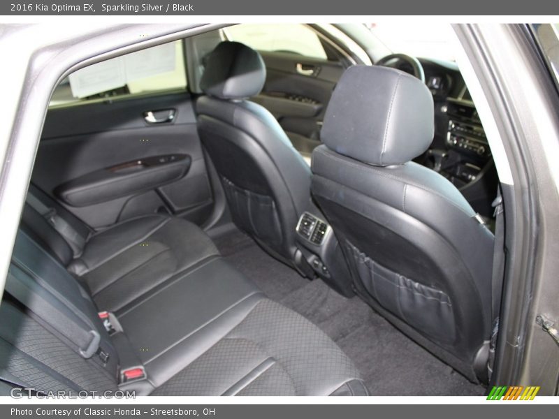 Sparkling Silver / Black 2016 Kia Optima EX