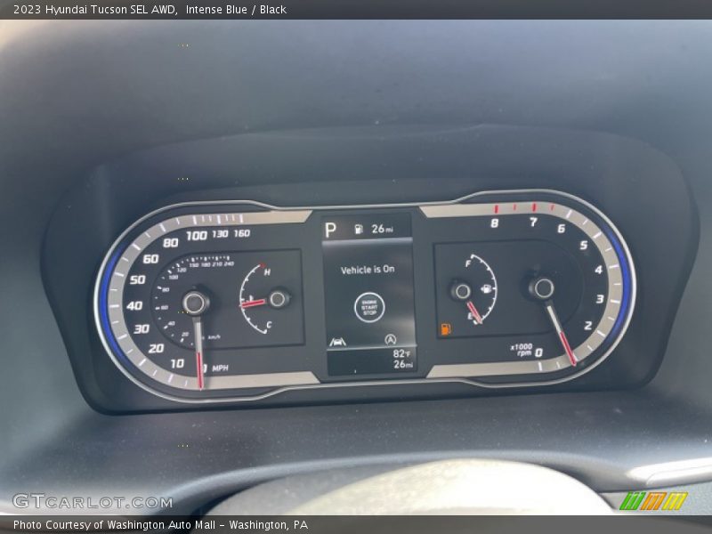 Intense Blue / Black 2023 Hyundai Tucson SEL AWD