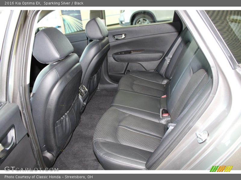 Sparkling Silver / Black 2016 Kia Optima EX