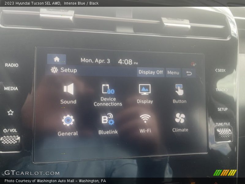 Intense Blue / Black 2023 Hyundai Tucson SEL AWD