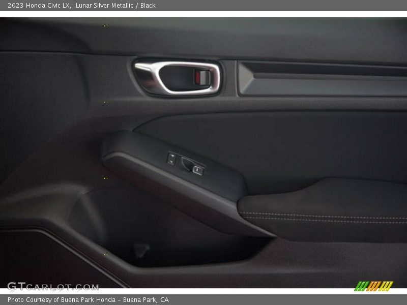 Lunar Silver Metallic / Black 2023 Honda Civic LX