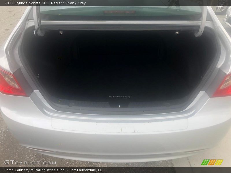 Radiant Silver / Gray 2013 Hyundai Sonata GLS