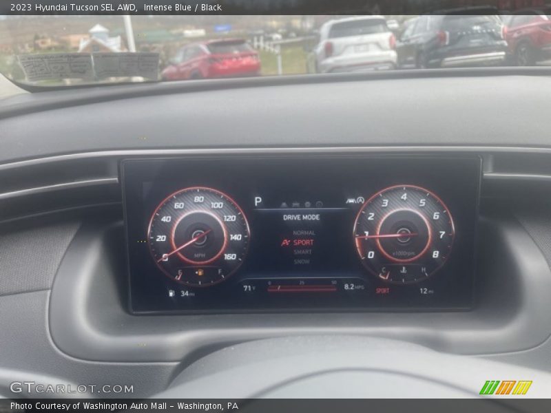 Intense Blue / Black 2023 Hyundai Tucson SEL AWD