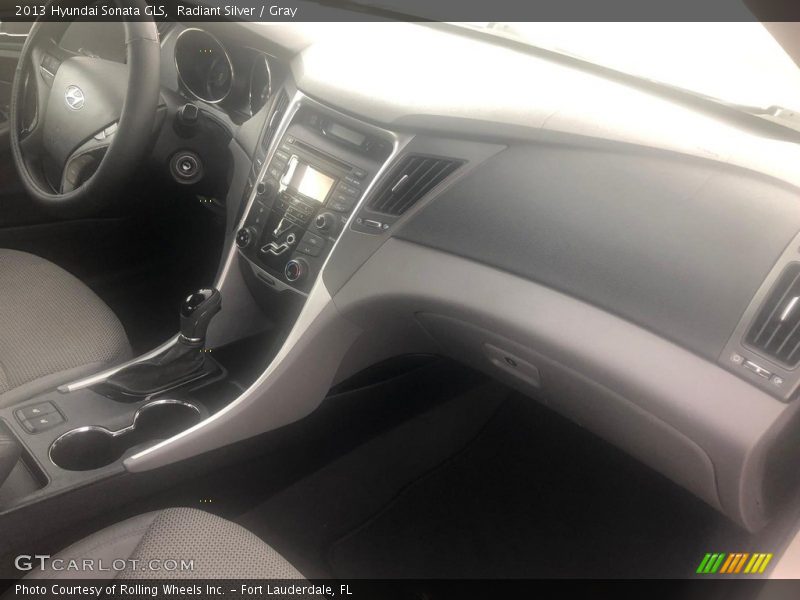 Radiant Silver / Gray 2013 Hyundai Sonata GLS
