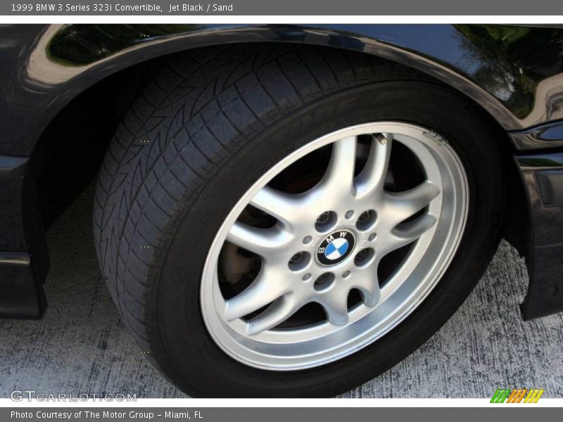 Jet Black / Sand 1999 BMW 3 Series 323i Convertible