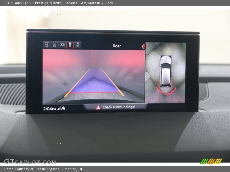 Samurai Gray Metallic / Black 2019 Audi Q7 45 Prestige quattro