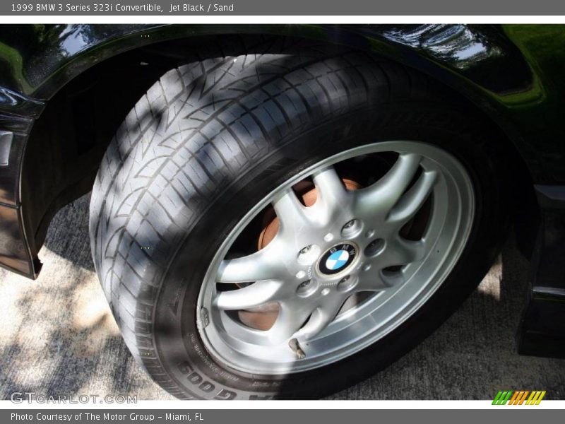Jet Black / Sand 1999 BMW 3 Series 323i Convertible