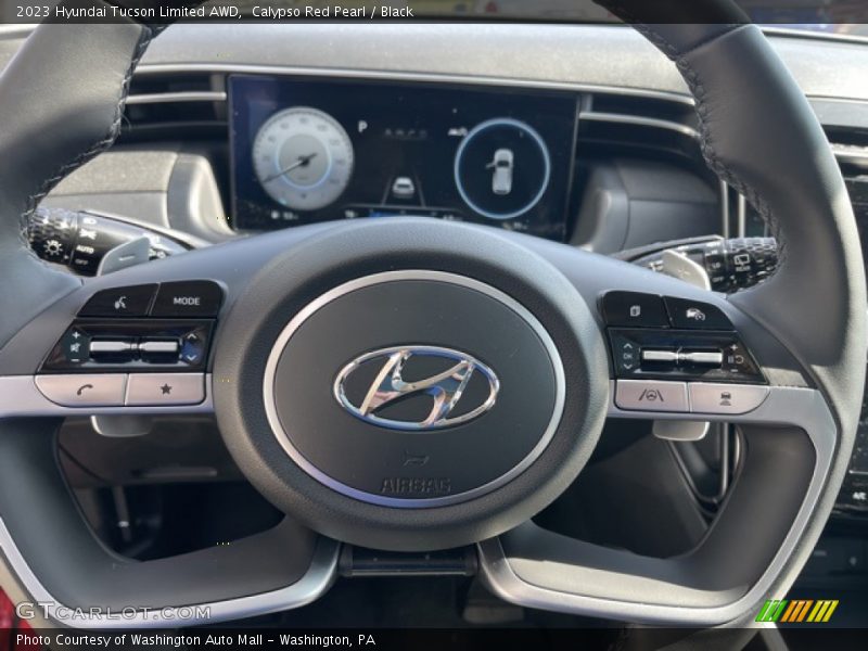 Calypso Red Pearl / Black 2023 Hyundai Tucson Limited AWD