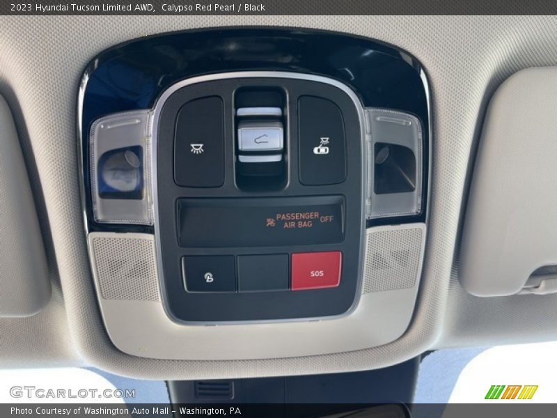 Calypso Red Pearl / Black 2023 Hyundai Tucson Limited AWD