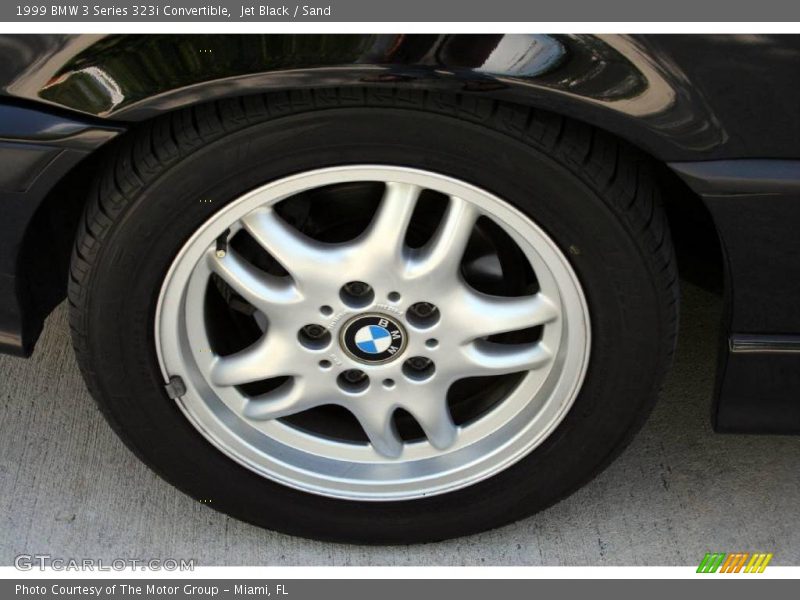 Jet Black / Sand 1999 BMW 3 Series 323i Convertible