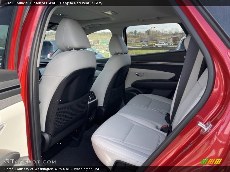Calypso Red Pearl / Gray 2023 Hyundai Tucson SEL AWD