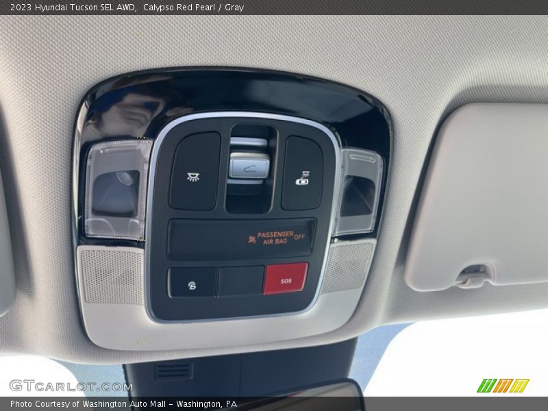 Calypso Red Pearl / Gray 2023 Hyundai Tucson SEL AWD