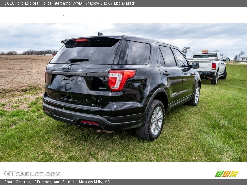 Shadow Black / Ebony Black 2018 Ford Explorer Police Interceptor AWD